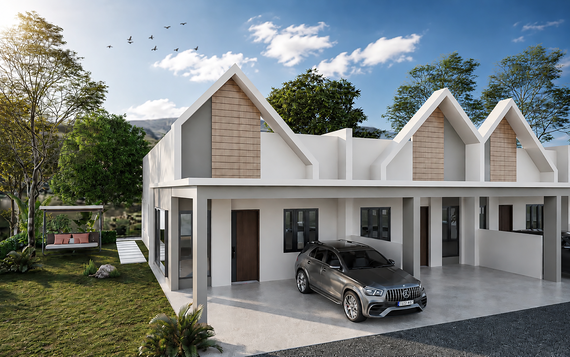 Rumah Teres Setingkat — Arunika Residensi